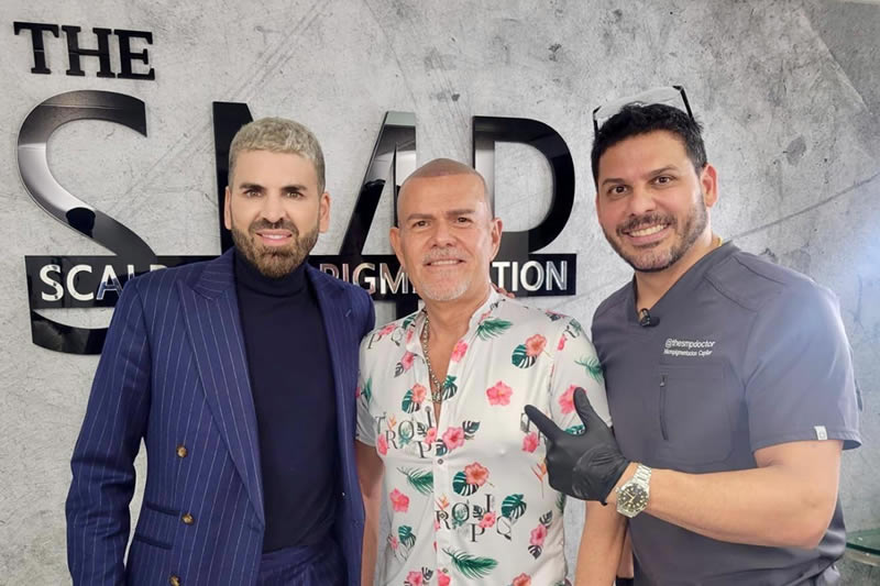 Entrevista con el programa Primer Impacto sobre la solución para la calvicie